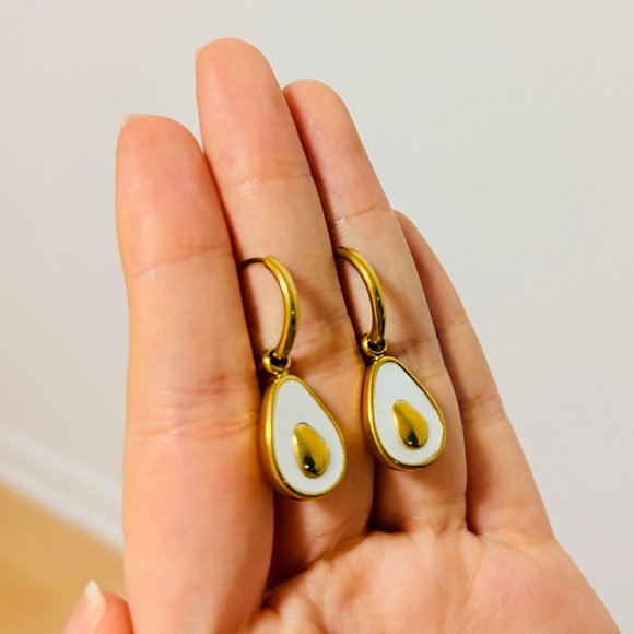 🌟Buy 1 Get 1 FREE Vermeil gold hoop earrings gold plated on stainless steel - Picture 11 of 13